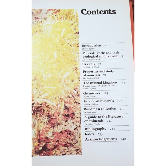 The Illustrated Encyclopedia of the Mineral Kingdom Dr. Alan Woolley Editor - Picture 3 of 5